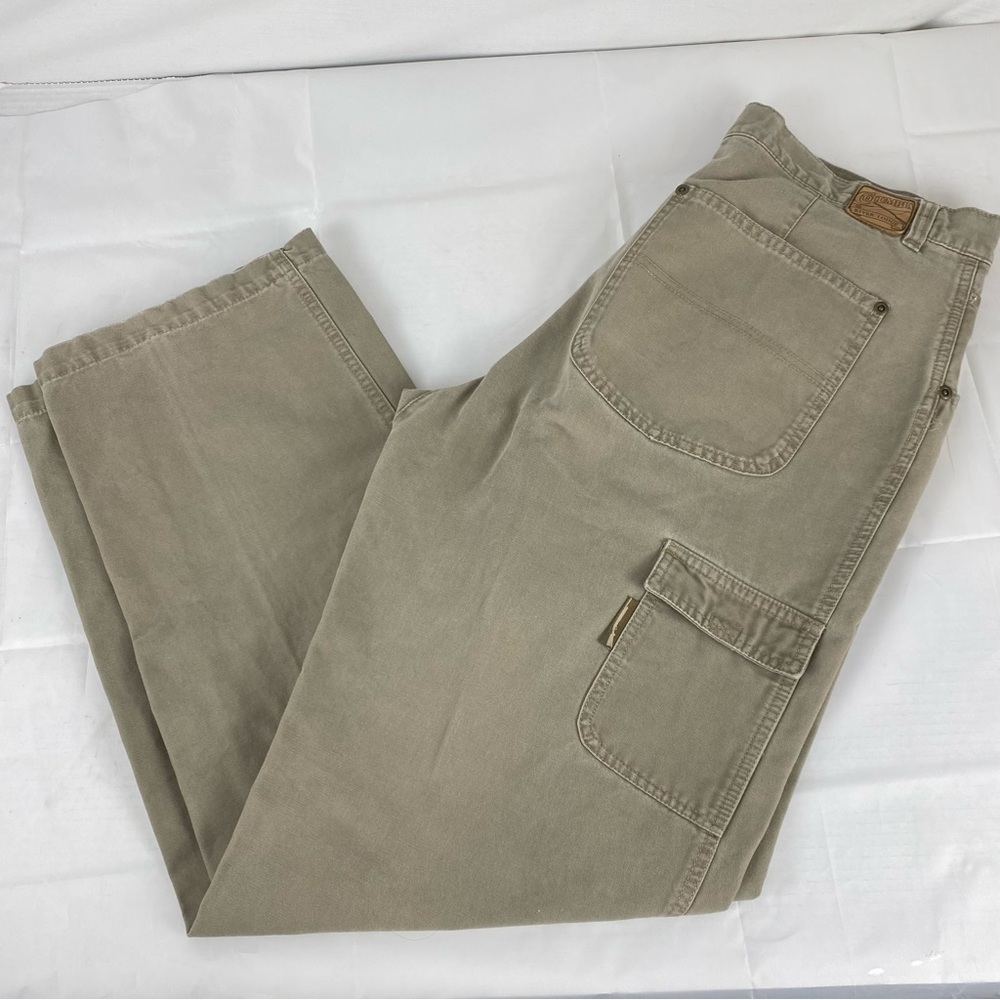 Columbia River Lodge Hunting Pants Men’s 34x30.5 Khaki Cargo Cotton